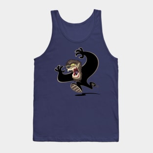 Halloween Wolfman Shadow Runner Tank Top